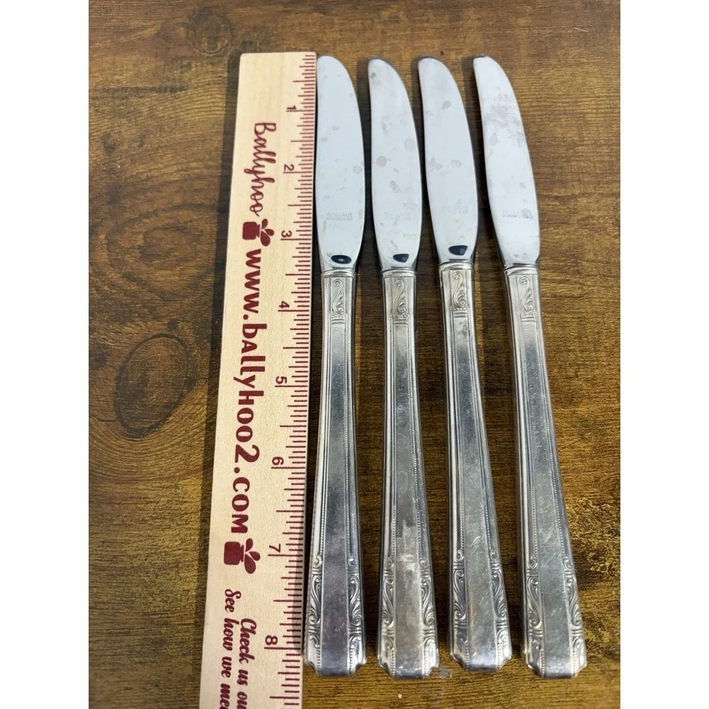 Wallace Harmony House Stainless Knives Lot 4 Knife 8